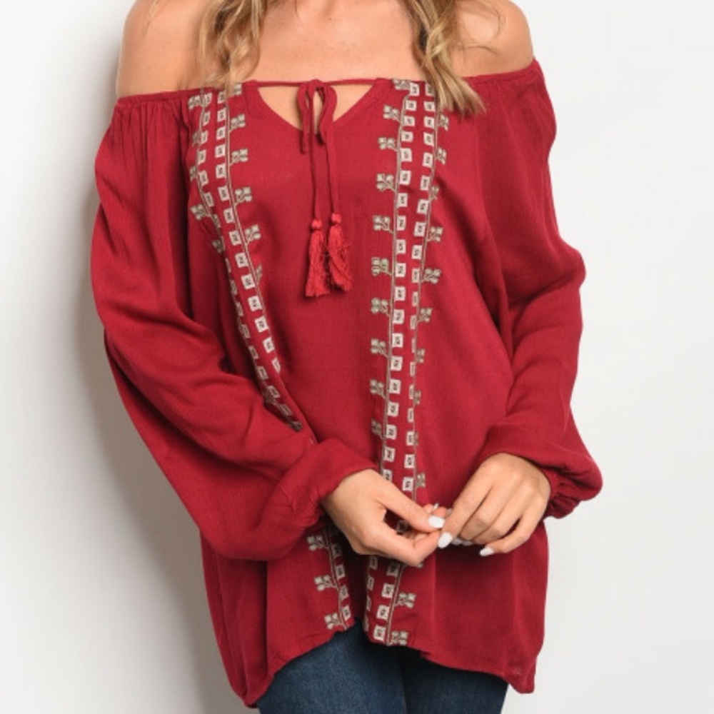 Off The Shoulder Blouse